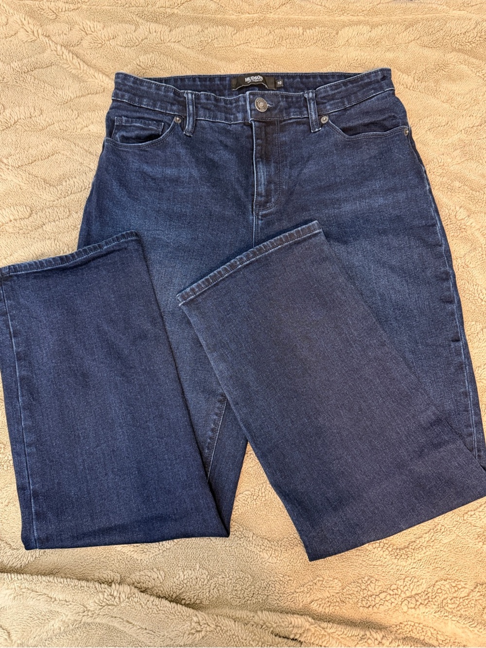 Hudson Jeans Women's Straight Leg Indigo Blue Denim